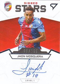 2021-22 SportZoo Fortuna:Liga - Signed Stars Level 1 #S1-JM Jhon Mosquera Front