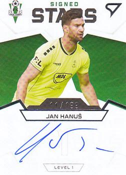 2021-22 SportZoo Fortuna:Liga - Signed Stars Level 1 #S1-JH Jan Hanus Front