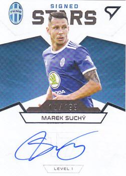 2021-22 SportZoo Fortuna:Liga - Signed Stars Level 1 #S1-SU Marek Suchy Front