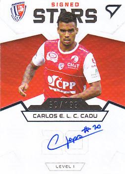 2021-22 SportZoo Fortuna:Liga - Signed Stars Level 1 #S1-CR Carlos Cadu Front