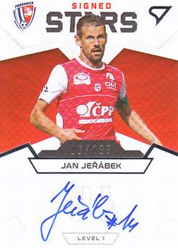 2021-22 SportZoo Fortuna:Liga - Signed Stars Level 1 #S1-JJ Jan Jerabek Front