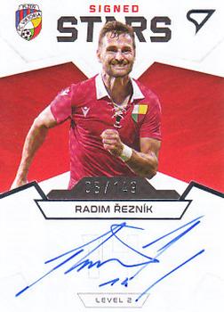 2021-22 SportZoo Fortuna:Liga - Signed Stars Level 2 #S2-RR Radim Reznik Front
