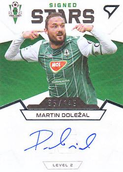 2021-22 SportZoo Fortuna:Liga - Signed Stars Level 2 #S2-MD Martin Dolezal Front