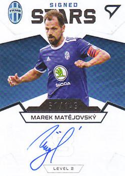 2021-22 SportZoo Fortuna:Liga - Signed Stars Level 2 #S2-MM Marek Matejovsky Front