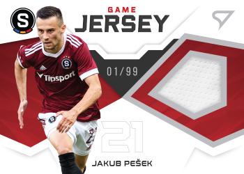 2021-22 SportZoo Fortuna:Liga - Game Jersey #GJ-JP Jakub Pesek Front