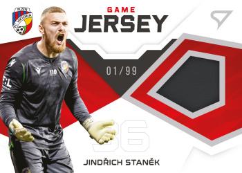 2021-22 SportZoo Fortuna:Liga - Game Jersey #GJ-JS Jindrich Stanek Front