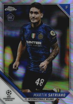 2021-22 Topps Chrome UEFA Champions League - Refractor #90 Martín Satriano Front