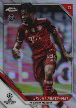 2021-22 Topps Chrome UEFA Champions League - Refractor #132 Bright Arrey-Mbi Front
