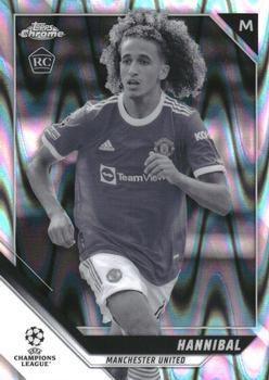 2021-22 Topps Chrome UEFA Champions League - Black & White Ray Wave Refractor #4 Hannibal Front