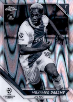 2021-22 Topps Chrome UEFA Champions League - Black & White Ray Wave Refractor #68 Mohamed Daramy Front
