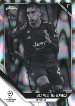 2021-22 Topps Chrome UEFA Champions League - Black & White Ray Wave Refractor #112 Marco Da Graca Front