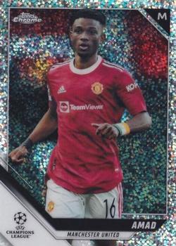 2021-22 Topps Chrome UEFA Champions League - Speckle Refractor #11 Amad Front