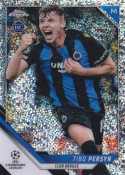 2021-22 Topps Chrome UEFA Champions League - Speckle Refractor #40 Tibo Persyn Front