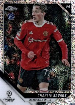 2021-22 Topps Chrome UEFA Champions League - Speckle Refractor #70 Charlie Savage Front