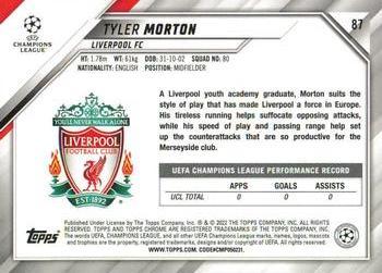 2021-22 Topps Chrome UEFA Champions League - Speckle Refractor #87 Tyler Morton Back