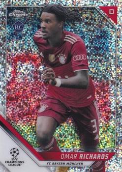 2021-22 Topps Chrome UEFA Champions League - Speckle Refractor #146 Omar Richards Front