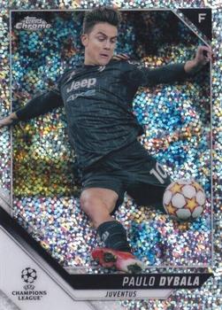 2021-22 Topps Chrome UEFA Champions League - Speckle Refractor #172 Paulo Dybala Front