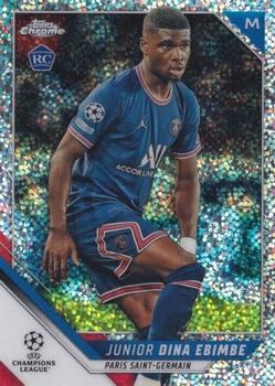 2021-22 Topps Chrome UEFA Champions League - Speckle Refractor #176 Junior Dina Ebimbe Front