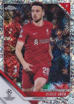 2021-22 Topps Chrome UEFA Champions League - Speckle Refractor #180 Diogo Jota Front