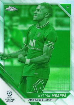 2021-22 Topps Chrome UEFA Champions League - Night Vision Refractor #1 Kylian Mbappé Front