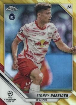 2021-22 Topps Chrome UEFA Champions League - Gold Refractor #60 Sidney Raebiger Front