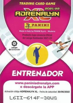 2021-22 Panini Adrenalyn XL LaLiga Santander - Enternador #480 Vicente Moreno Back