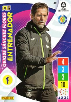 2021-22 Panini Adrenalyn XL LaLiga Santander - Enternador #481 Quique Sánchez Flores Front