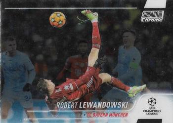 2021-22 Stadium Club Chrome UEFA Champions League #9 Robert Lewandowski Front