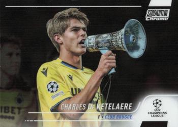 2021-22 Stadium Club Chrome UEFA Champions League #90 Charles De Ketelaere Front