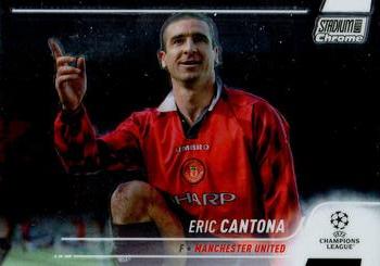 2021-22 Stadium Club Chrome UEFA Champions League #99 Eric Cantona Front