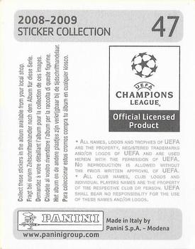 2008-09 Panini UEFA Champions League Stickers #47 Giorgos Theodotou Back