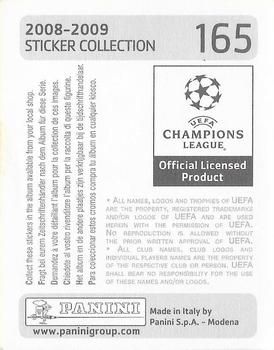 2008-09 Panini UEFA Champions League Stickers #165 Marc Planus Back