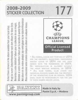 2008-09 Panini UEFA Champions League Stickers #177 Fernando Cavenaghi Back