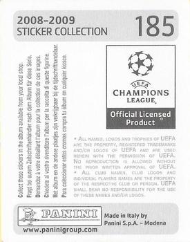 2008-09 Panini UEFA Champions League Stickers #185 Petri Pasanen Back