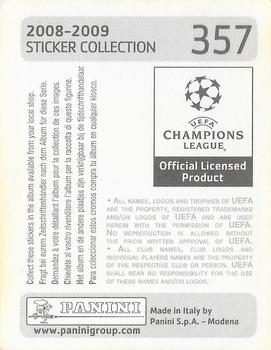 2008-09 Panini UEFA Champions League Stickers #357 Jean Makoun Back