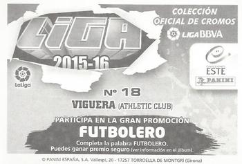 2015-16 ESTE Spanish Liga #18 Borja Viguera Back