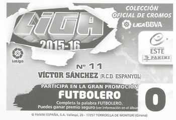 2015-16 ESTE Spanish Liga #221 Víctor Sánchez Back