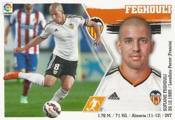 2015-16 ESTE Spanish Liga #556 Sofiane Feghouli Front