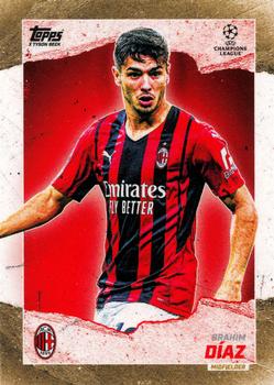 2021-22 Topps Gold X Tyson Beck UEFA Champions League #NNO Brahim Díaz Front