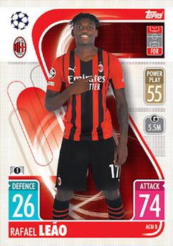 2021-22 Topps Match Attax Champions & Europa League - Italy Update #ACM8 Rafael Leão Front