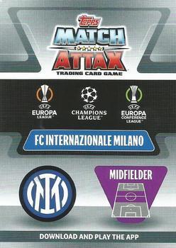 2021-22 Topps Match Attax Champions & Europa League - Italy Update #INT4 Roberto Gagliardini Back