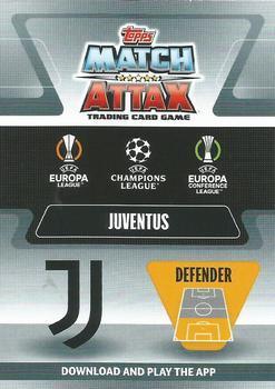 2021-22 Topps Match Attax Champions & Europa League - Italy Update #JUV1 Juan Cuadrado Back