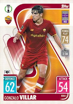 2021-22 Topps Match Attax Champions & Europa League - Italy Update #ROM4 Gonzalo Villar Front