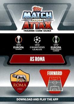 2021-22 Topps Match Attax Champions & Europa League - Italy Update #ROM6 Stephan EL Shaarawy Back