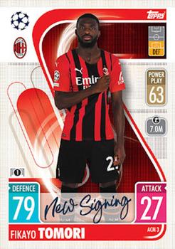 2021-22 Topps Match Attax Champions & Europa League - Italy Update #ACM3 Fikayo Tomori Front