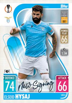 2021-22 Topps Match Attax Champions & Europa League - Italy Update #LAZ6 Elseid Hysaj Front