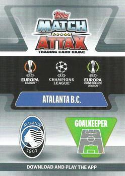 2021-22 Topps Match Attax Champions & Europa League - Italy Update #ATA1 Juan Musso Back