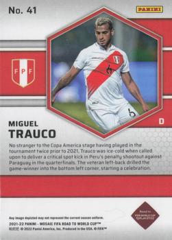 2021-22 Panini Mosaic Road to FIFA World Cup #41 Miguel Trauco Back