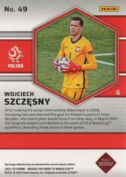2021-22 Panini Mosaic Road to FIFA World Cup #49 Wojciech Szczesny Back