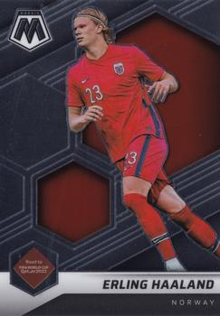 2021-22 Panini Mosaic Road to FIFA World Cup #56 Erling Haaland Front